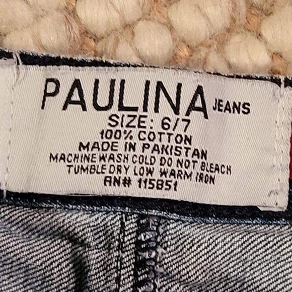 Paulina Jean's cutoff shorts women's size 6/7 - Picture 6 of 6